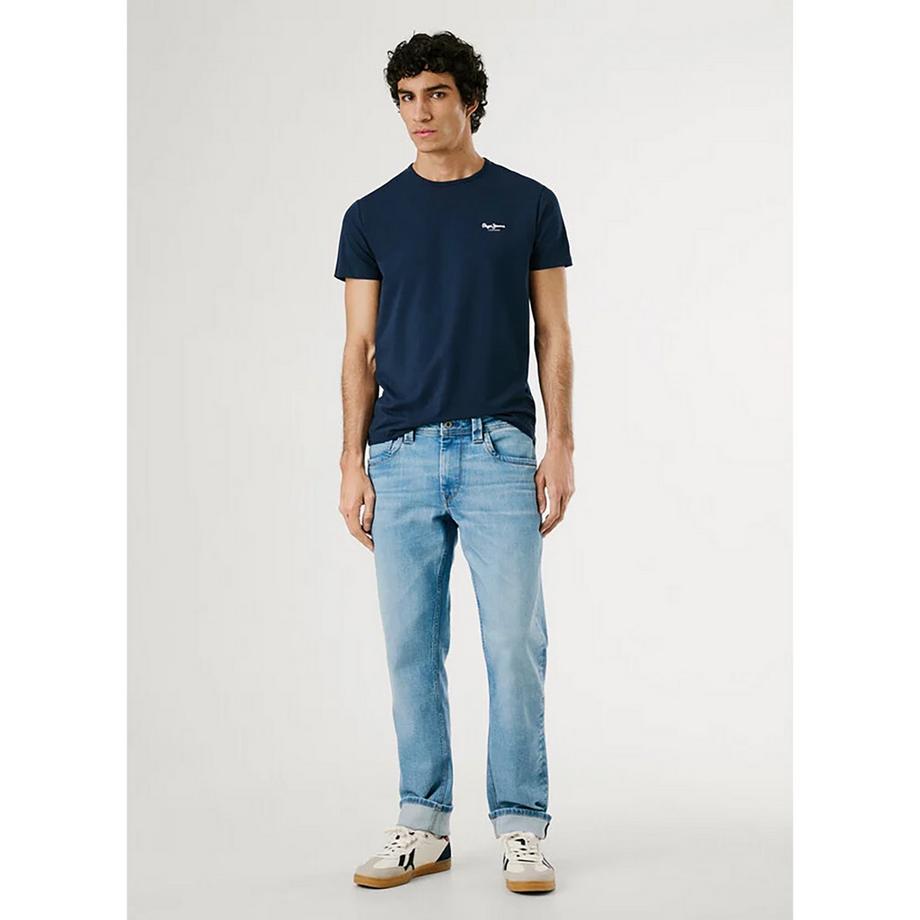 Pepe Jeans London Slim Fit Logo Print T-Shirt  