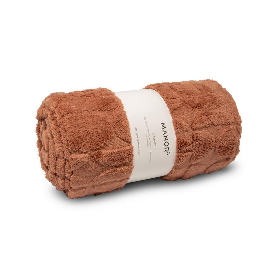 Plaid en fausse fourrure