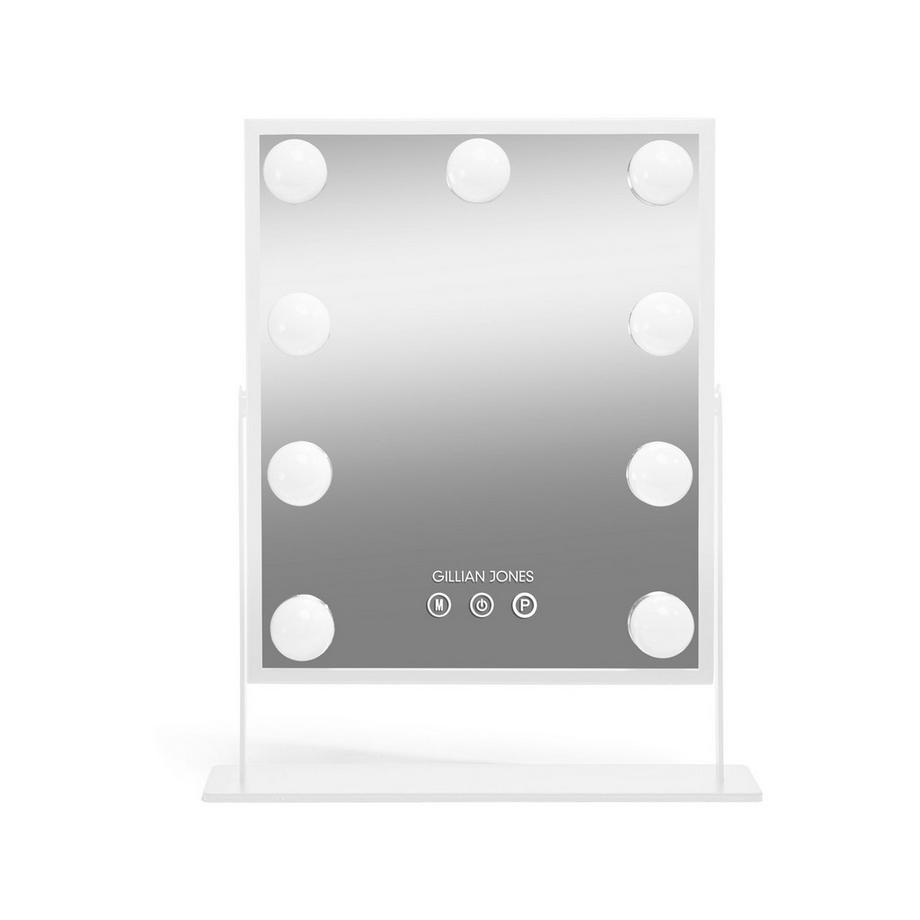 Message ! Miroir de maquillage avec 9 lampes LED puissantes