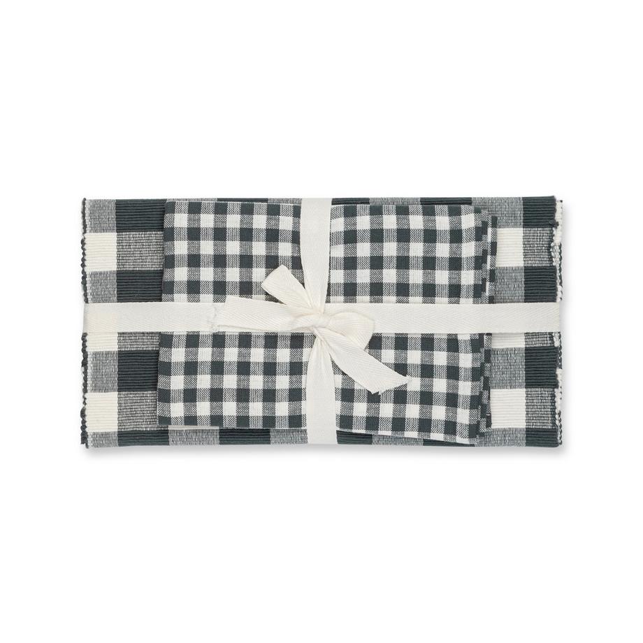 Manor Serviettes et sets de table, lot de 2 Karo 