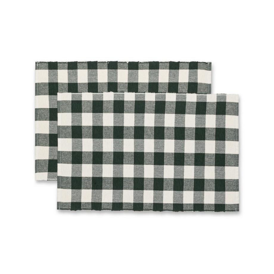 Manor Serviettes et sets de table, lot de 2 Karo 