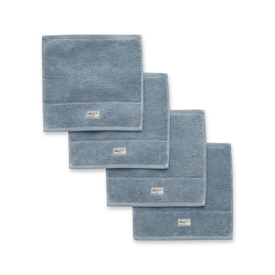 GANT Set lavette, 4 pezzi Premium New 
