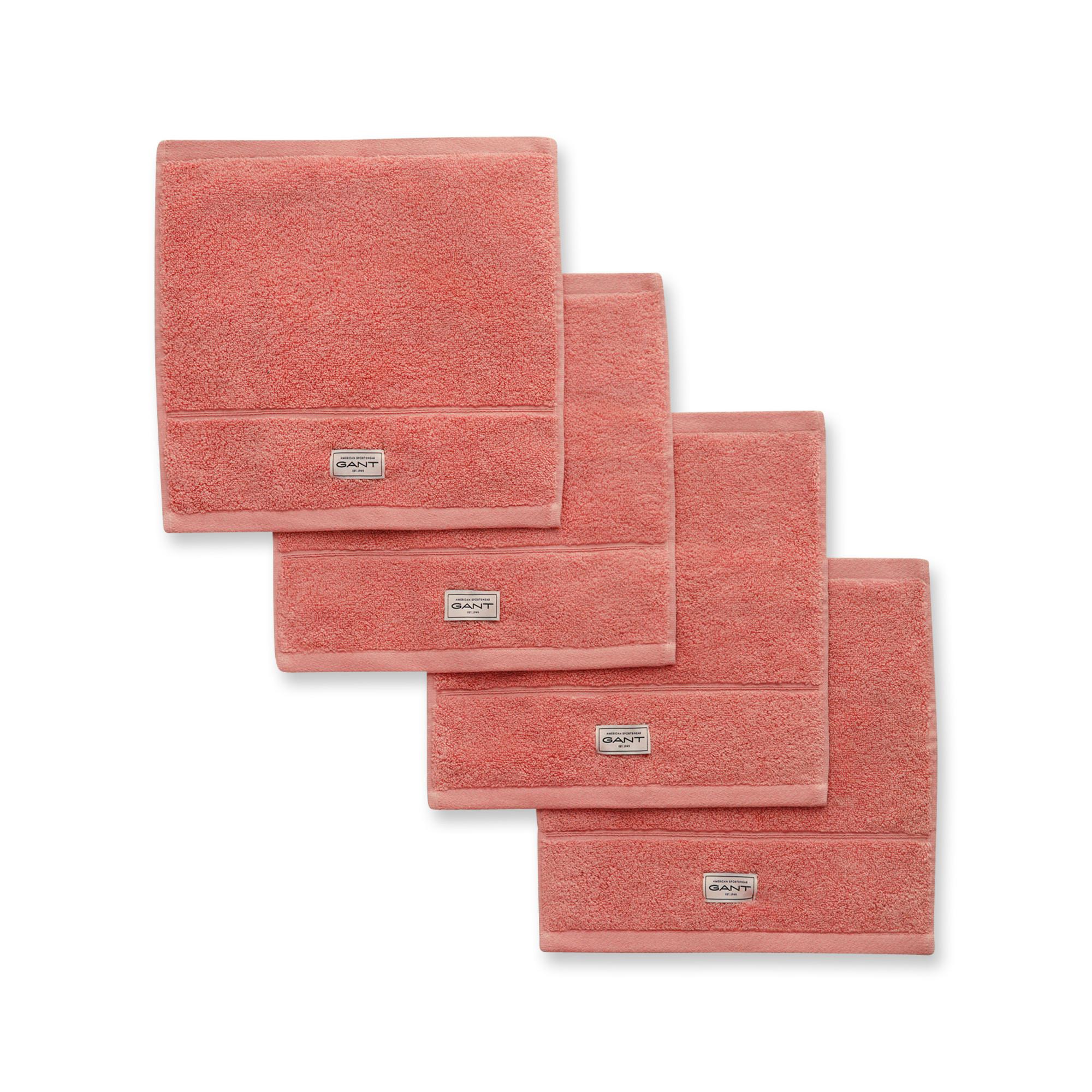 GANT Set lavette, 4 pezzi Premium New 