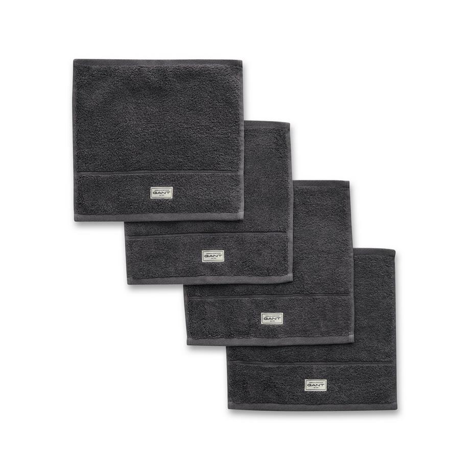 GANT Set lavette, 4 pezzi Premium New 