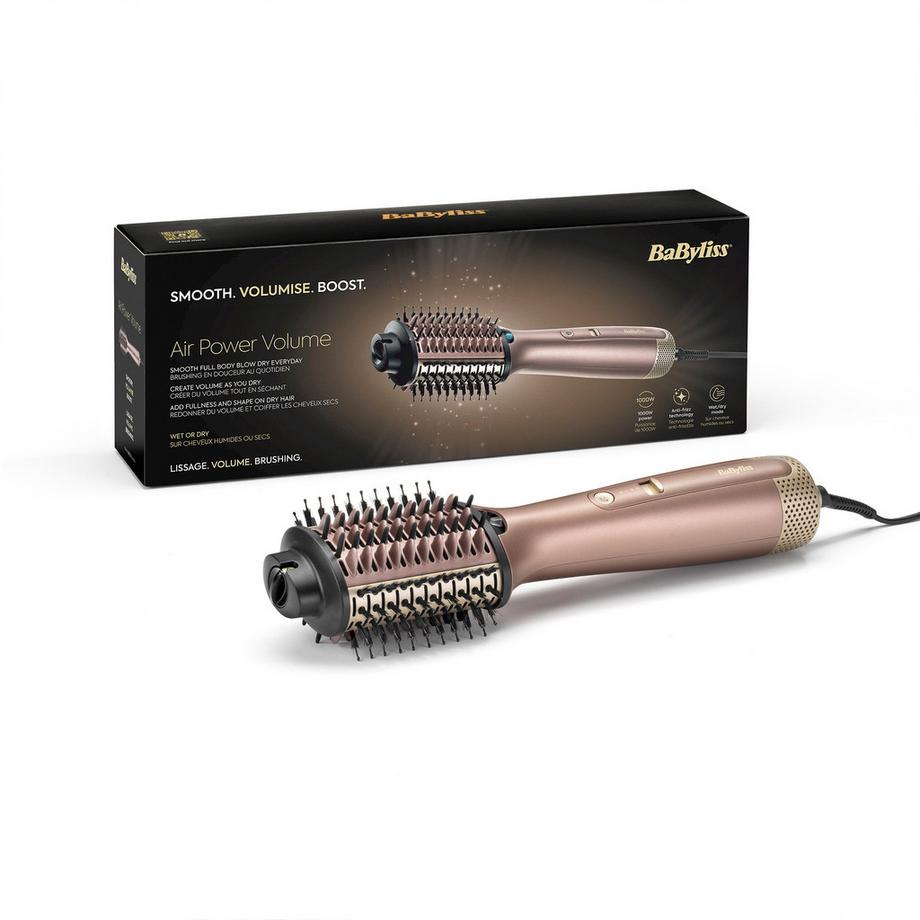 Babyliss Spazzola ad aria calda Air Power Volume, W&D 