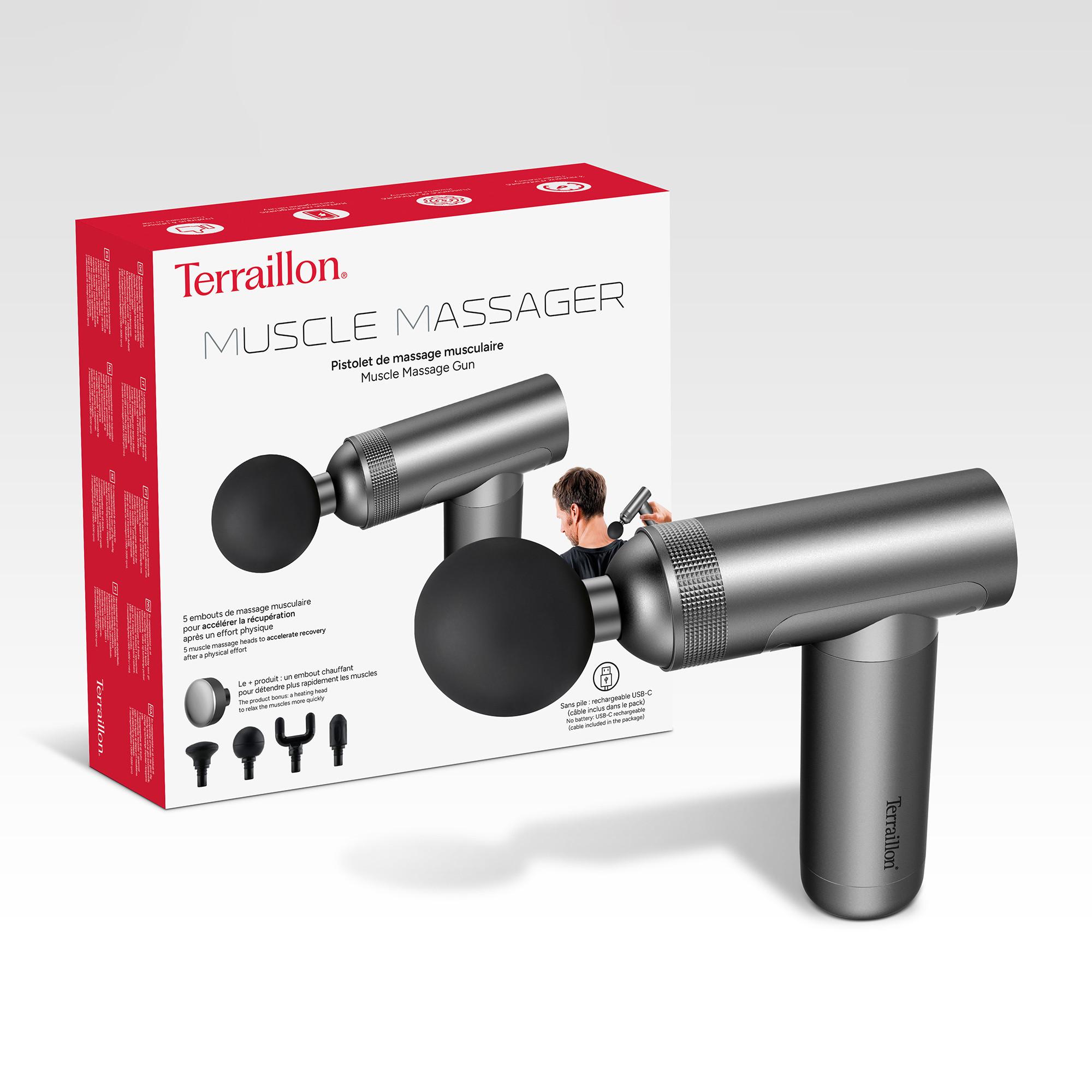 Terraillon Massagegerät Massage Gun 