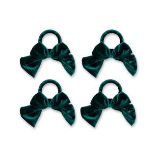 Manor Ronds de serviette, 4 pièces Velvet 