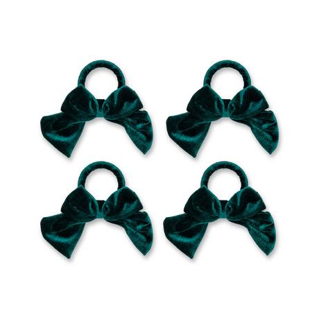 Manor Ronds de serviette, 4 pièces Velvet 