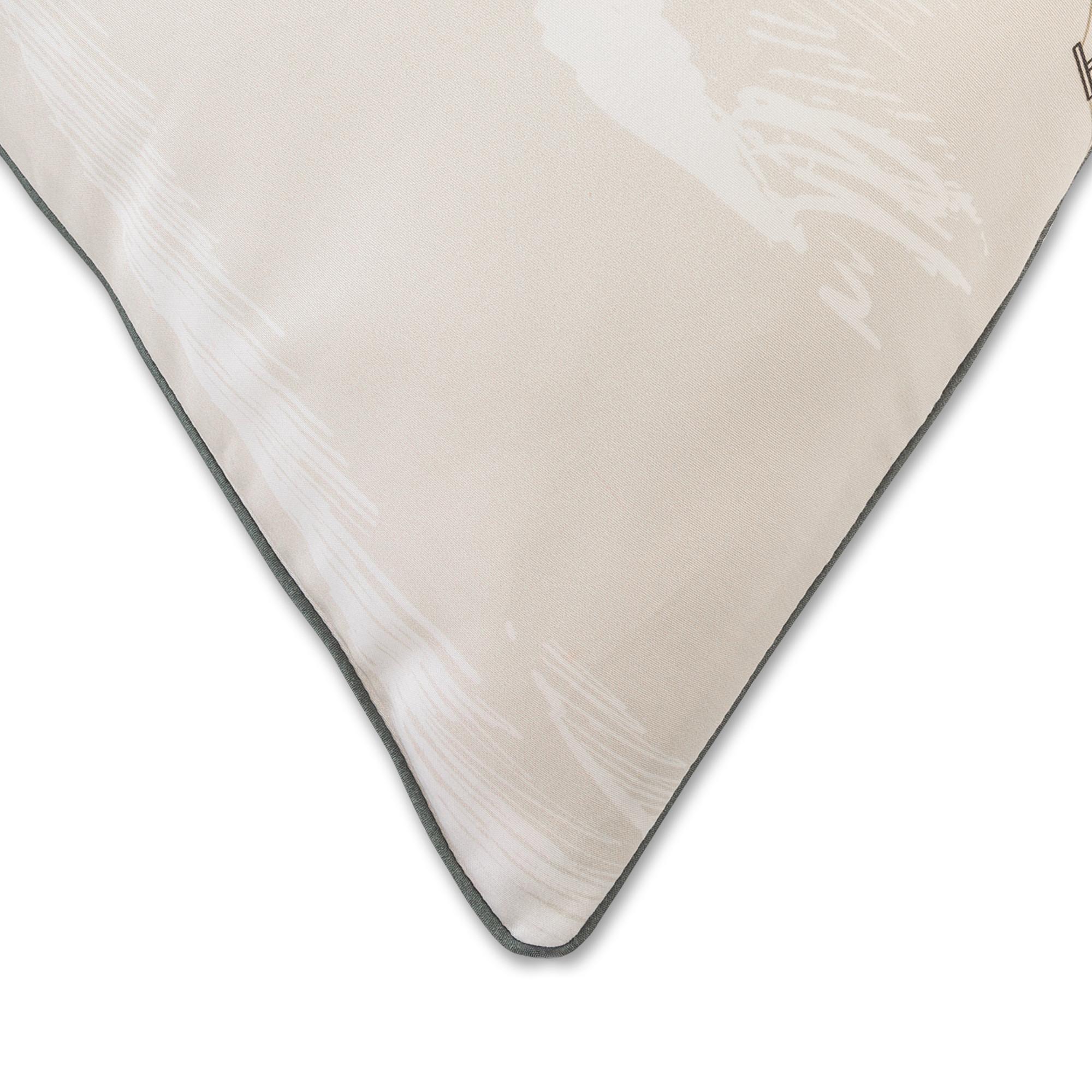 Manor Jour de neige Satin Kissenbezug  