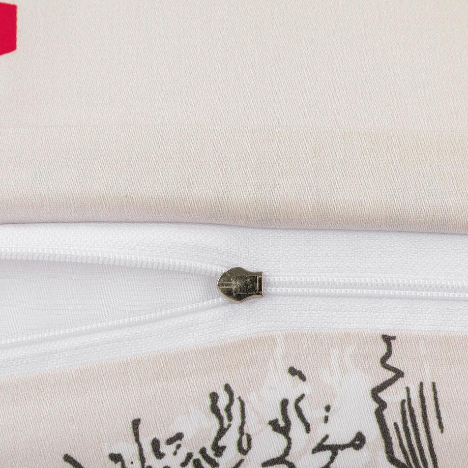 Manor Jour de neige Taie d'oreiller Satin  