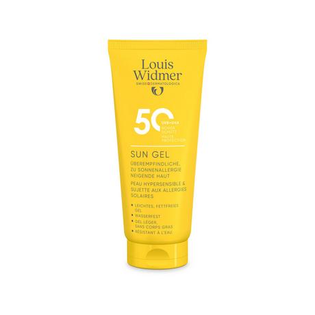 Louis Widmer  Sun Gel LSF50 parfümiert 