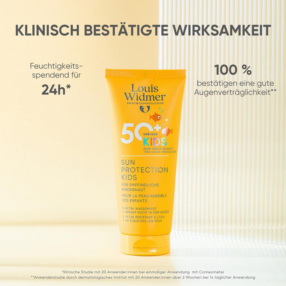 Louis Widmer  Sun Protection Kids 50+ ohne Parfum 