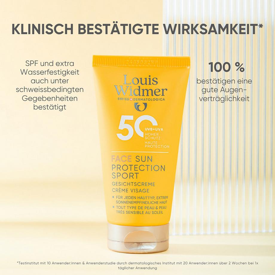 Louis Widmer  Face Sun Protection Sport 50 