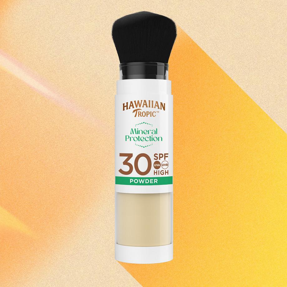 HAWAIIAN  Polvere minerale protettiva Pennello (SPF 30) 