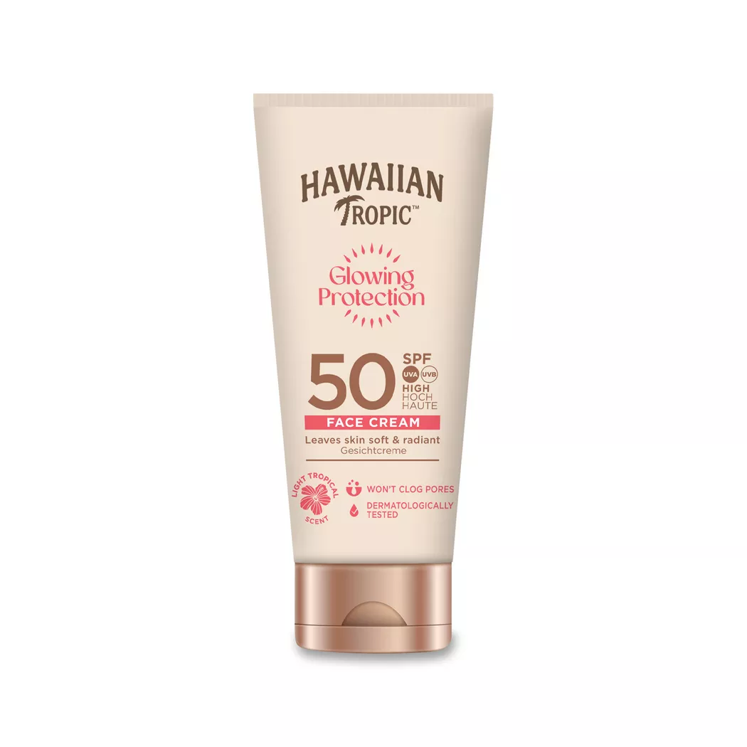 HAWAIIAN - Crème visage protection éclat (SPF 50), 50 ml