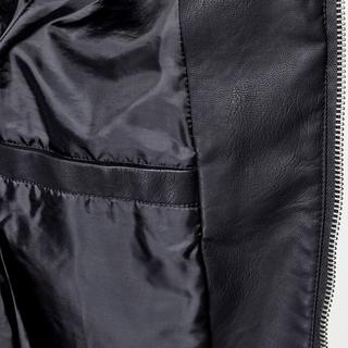 Manor Man Veste Biker en Faux Cuir  