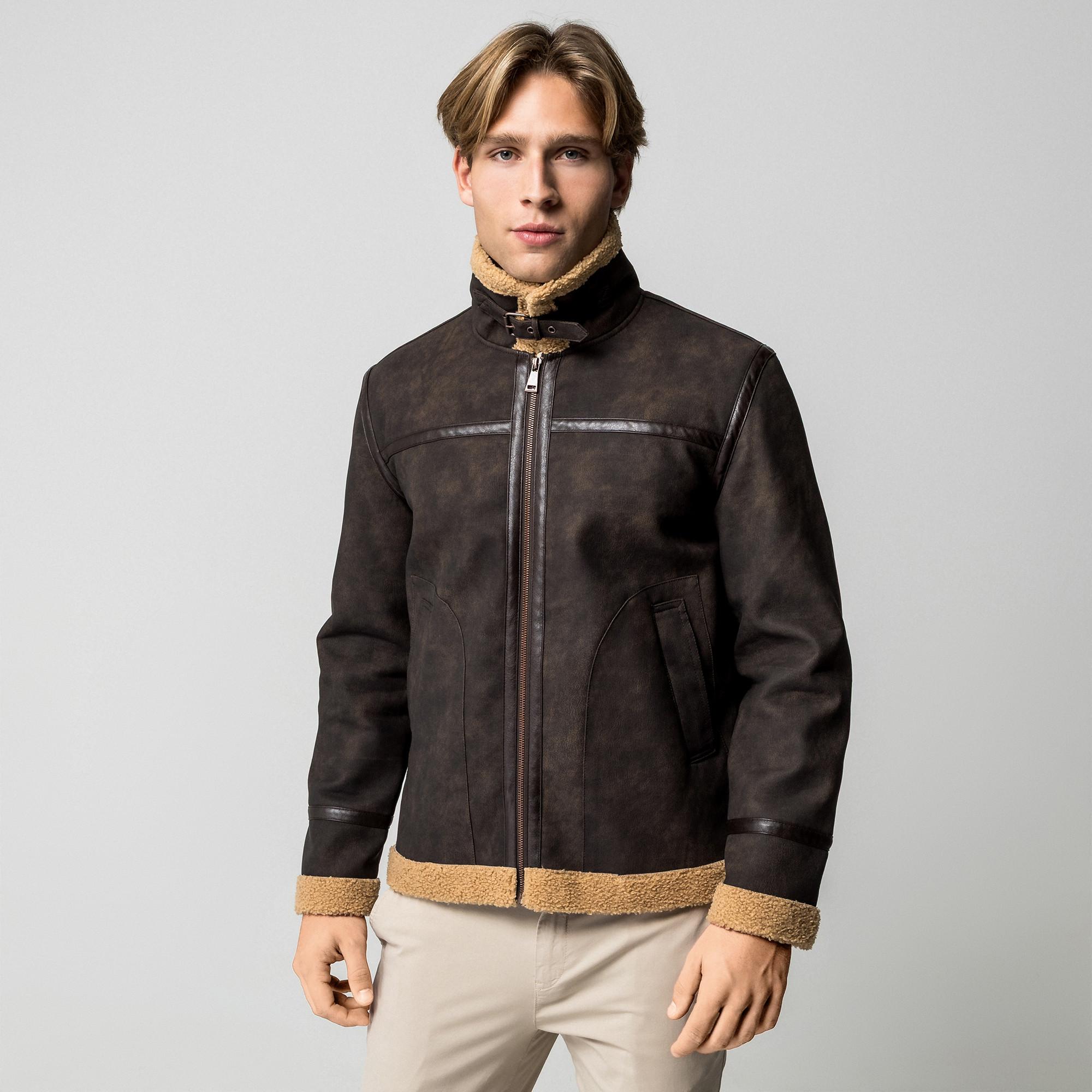 Manor Man Kunstpelzjacke  