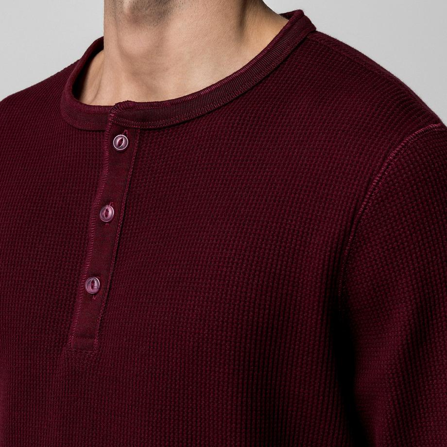 Manor Man Haut de Pyjama Gaufre Coupe Regular  