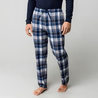 Manor Man Karierte Flanell Pyjamahose  