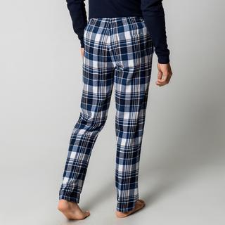 Manor Man Karierte Flanell Pyjamahose  