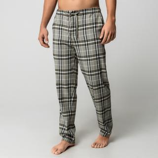 Manor Man Karierte Flanell Pyjamahose  