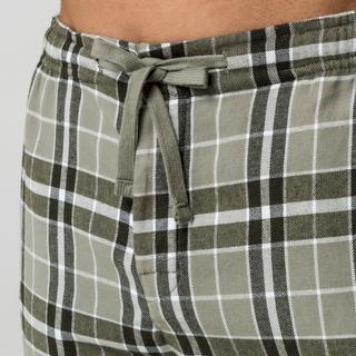 Manor Man Karierte Flanell Pyjamahose  