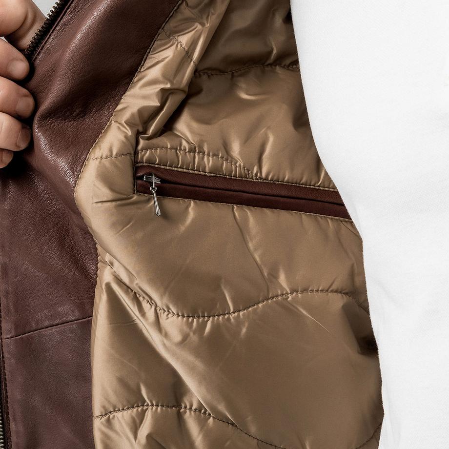 Manor Man Giacca in pelle  