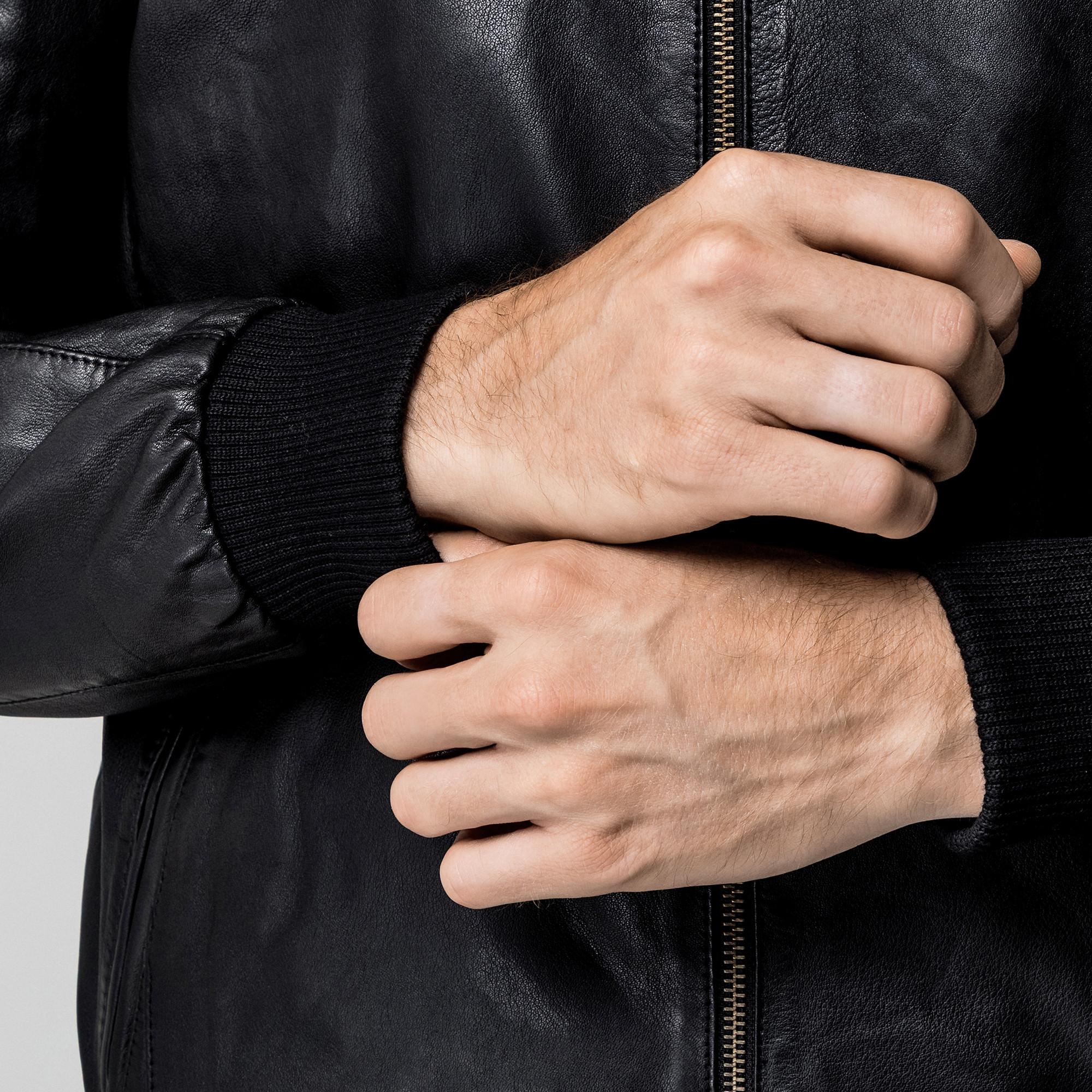 Manor Man Giacca in pelle  