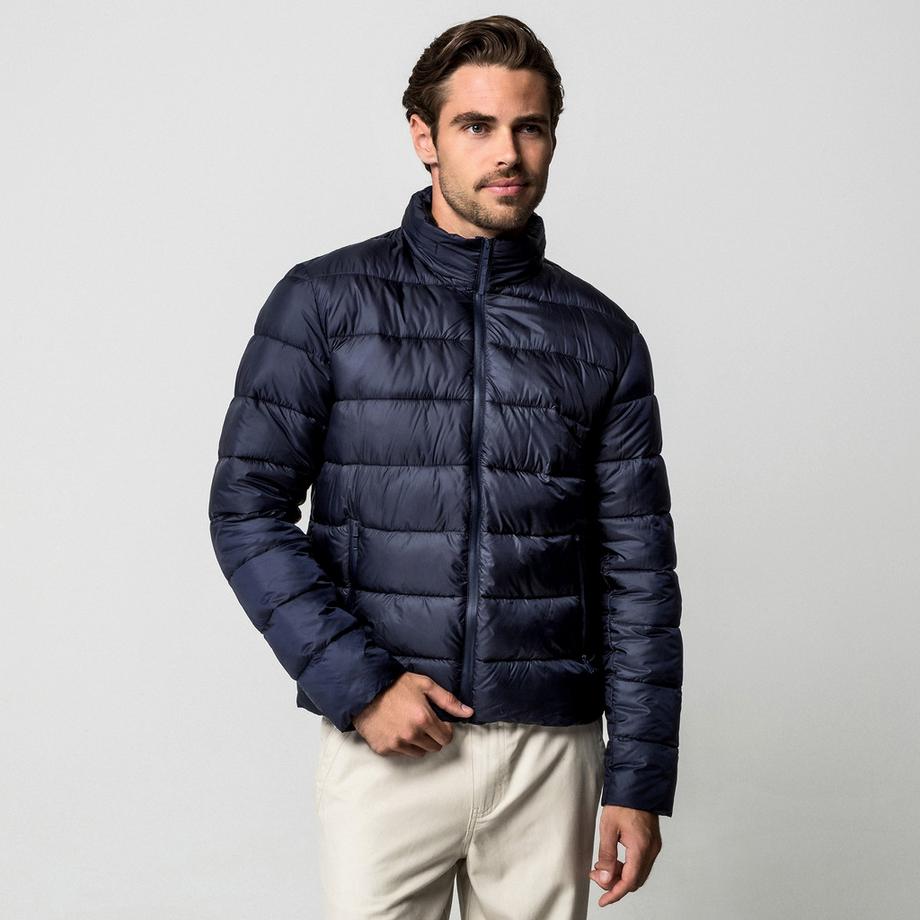 Manor Man Piumino con collo alla coreana  