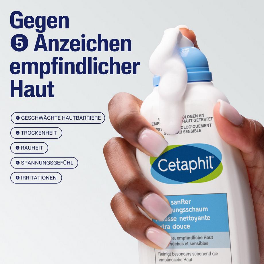 CETAPHIL  Mousse nettoyante extra-douce  