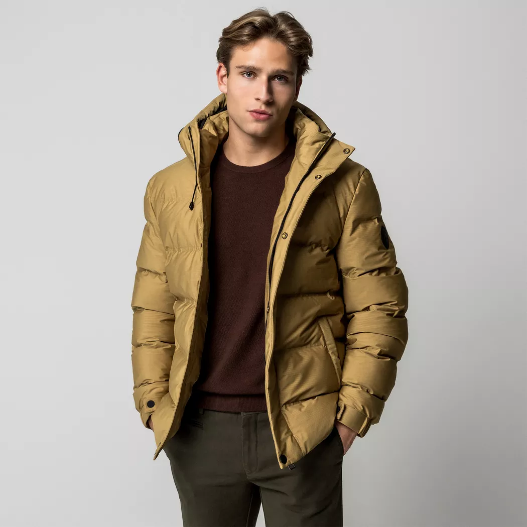 Manor Man - Parka, für Herren, Beige, Größe XXL