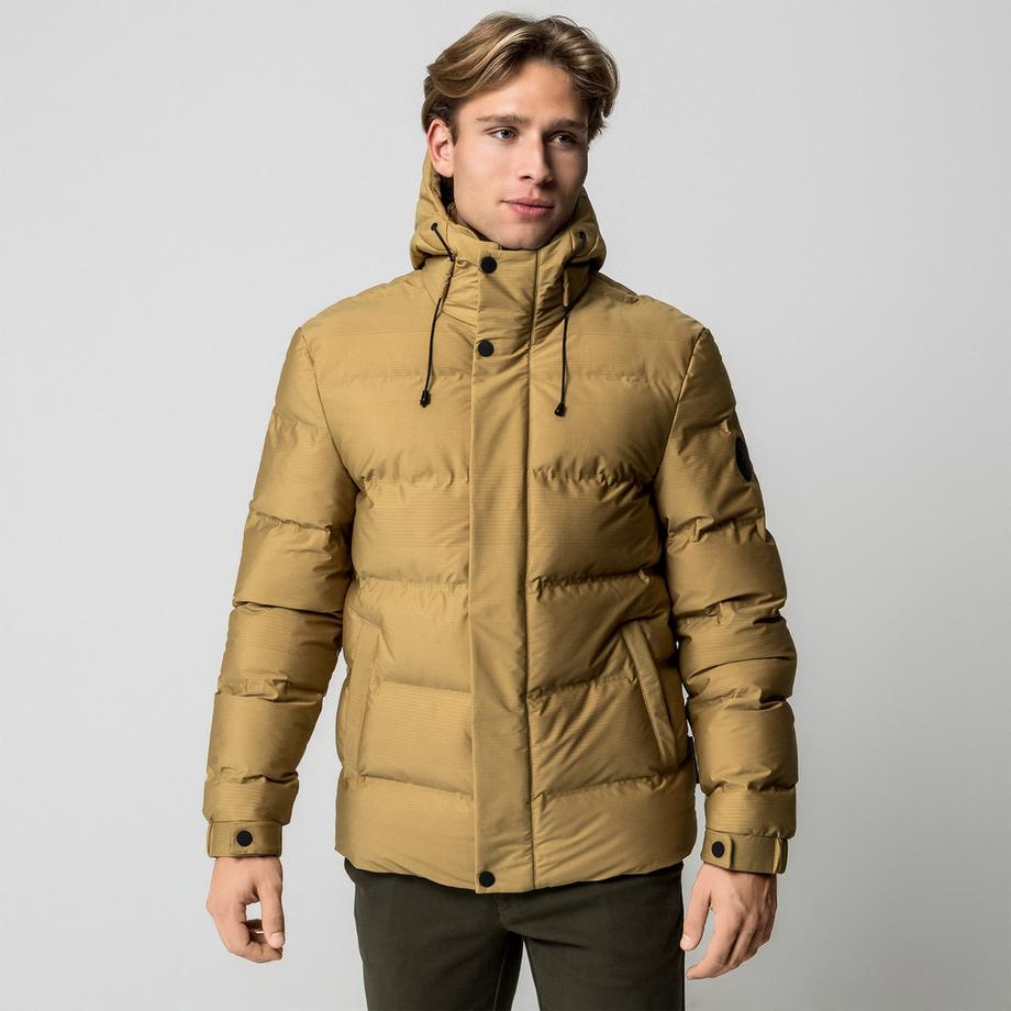 Manor Man Gepolsterter Parka mit Kapuze  