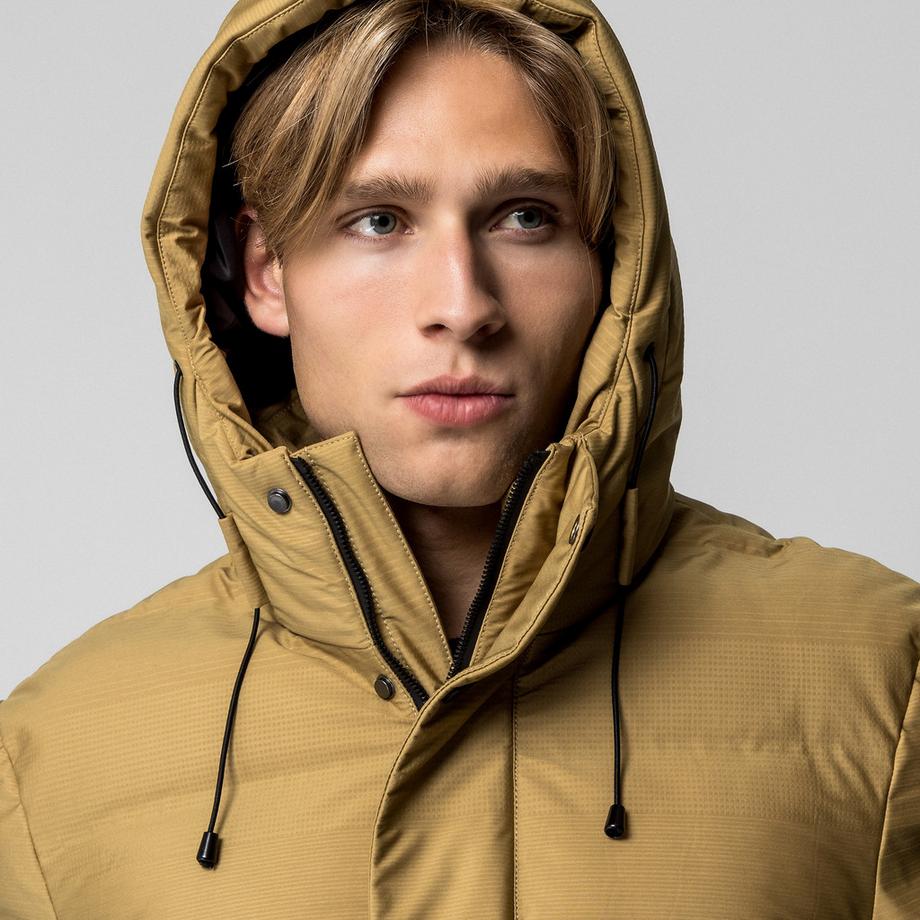 Manor Man Gepolsterter Parka mit Kapuze  