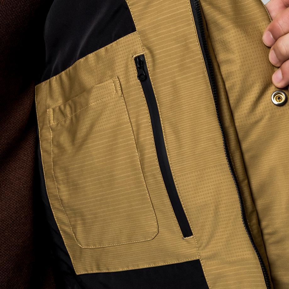 Manor Man Gepolsterter Parka mit Kapuze  