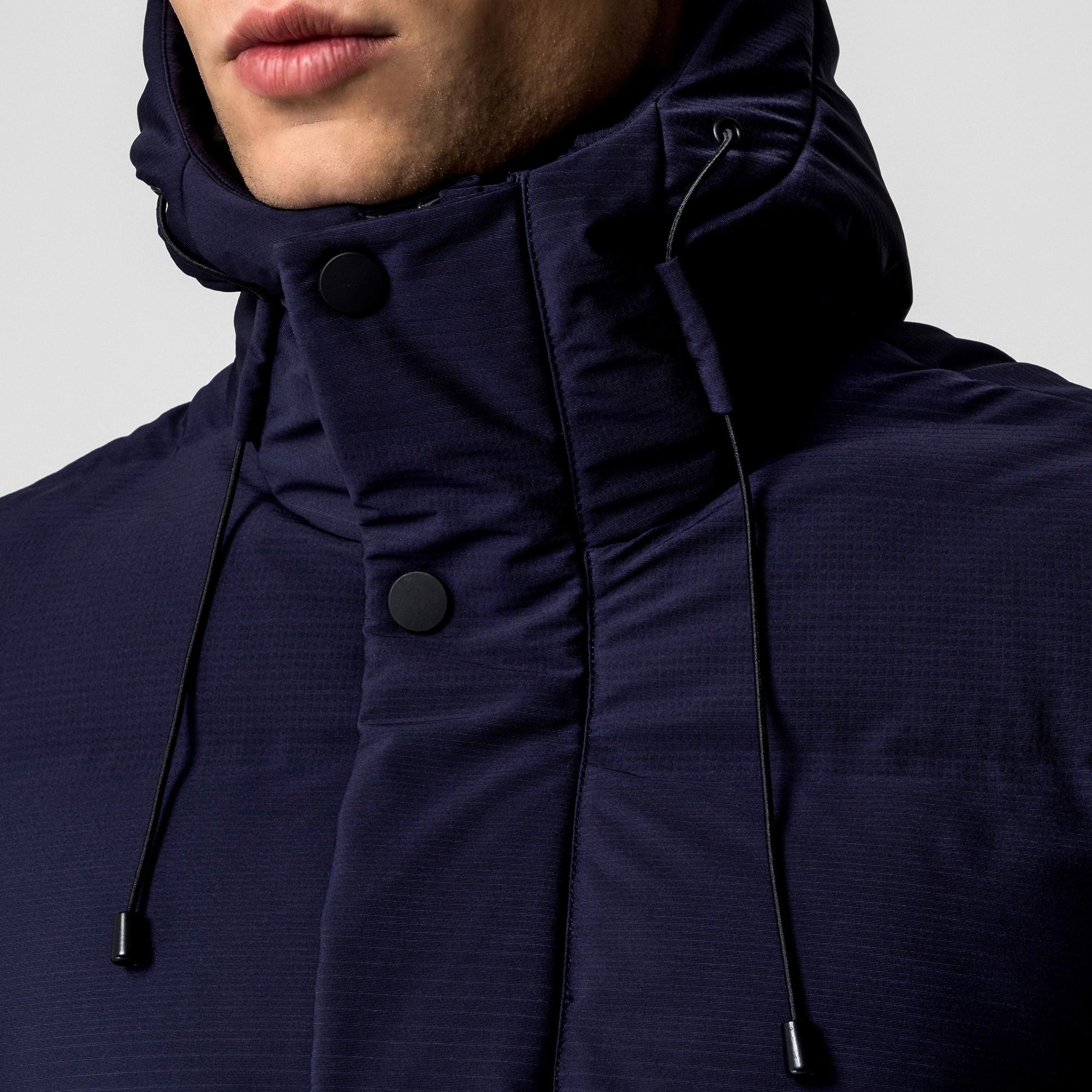 Manor Man Parka imbottito con cappuccio  