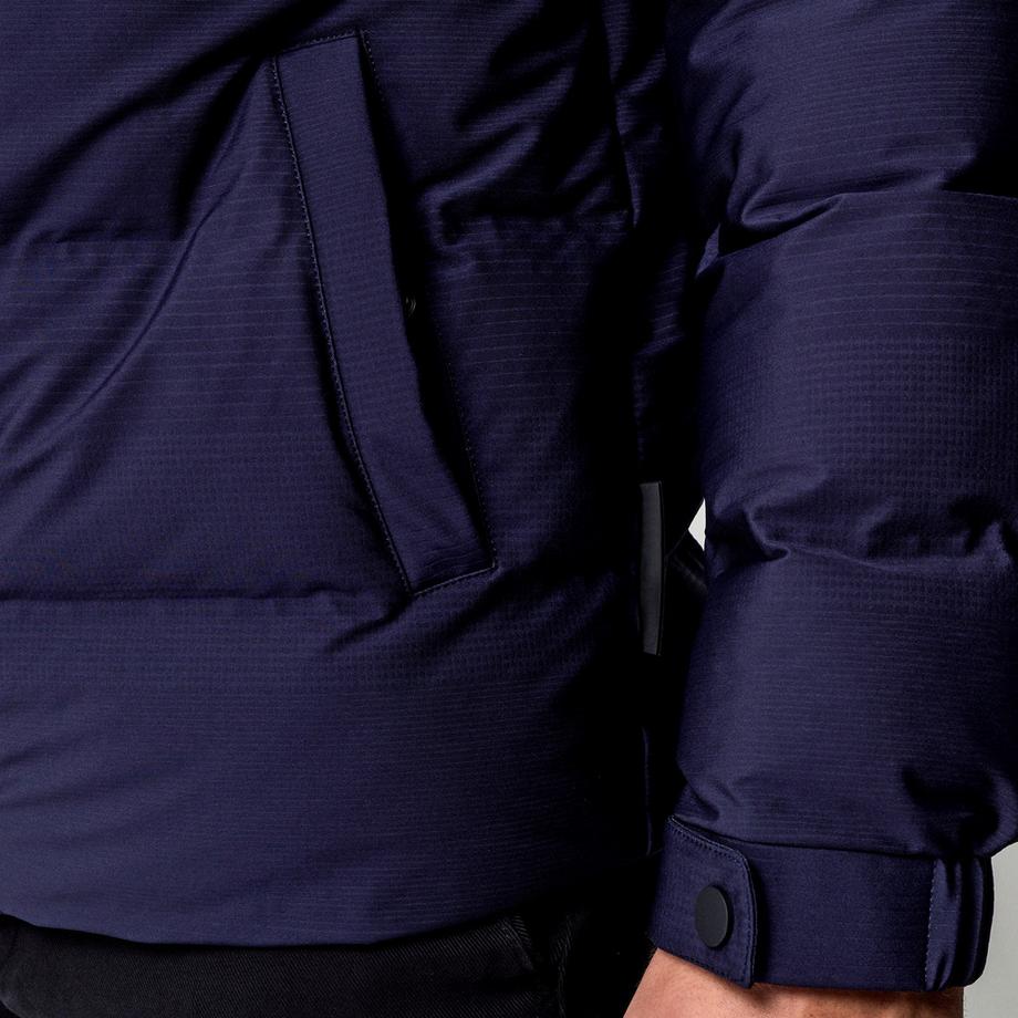 Manor Man Parka Rembourré avec Capuche  