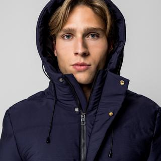 Manor Man Parka imbottito con cappuccio  