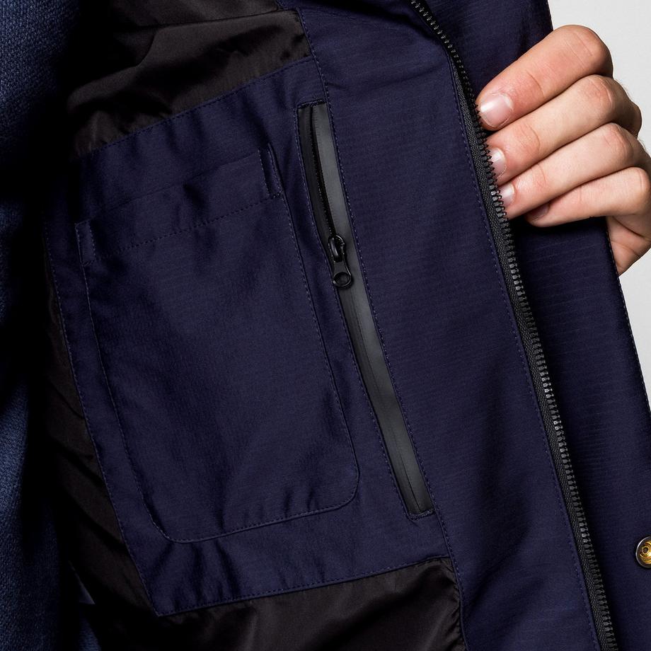 Manor Man Parka Rembourré avec Capuche  