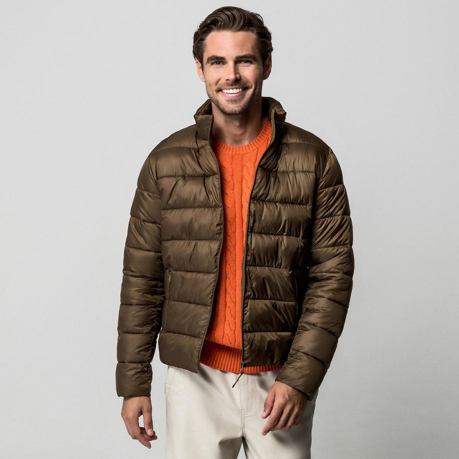 Manor Man Steppjacke mit Stehkragen  