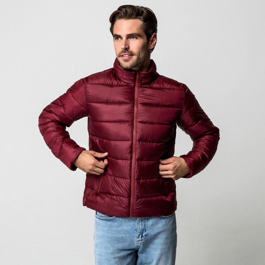 Manor Man Piumino con collo alla coreana  