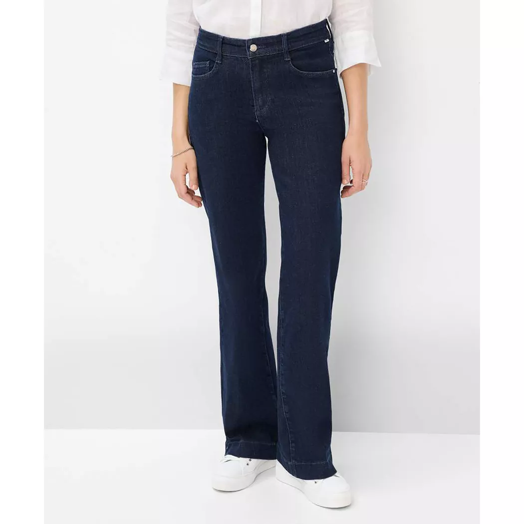 BRAX - Jeans, für Damen, Blau Denim Dunkel, Größe W44/L30