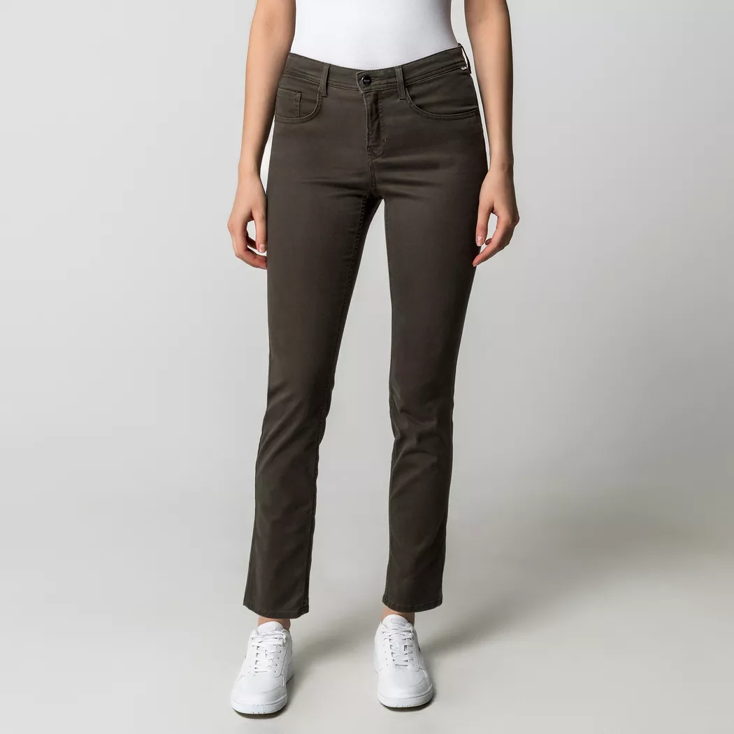 BRAX - 5-Pocket Hose, für Damen, Olivegrün, Größe W38/L30