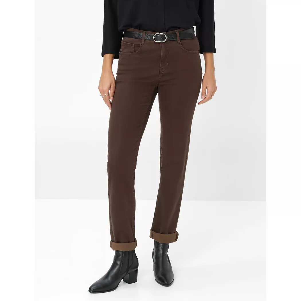 BRAX - 5-Pocket Hose, für Damen, Dunkelbraun, Größe W42/L30