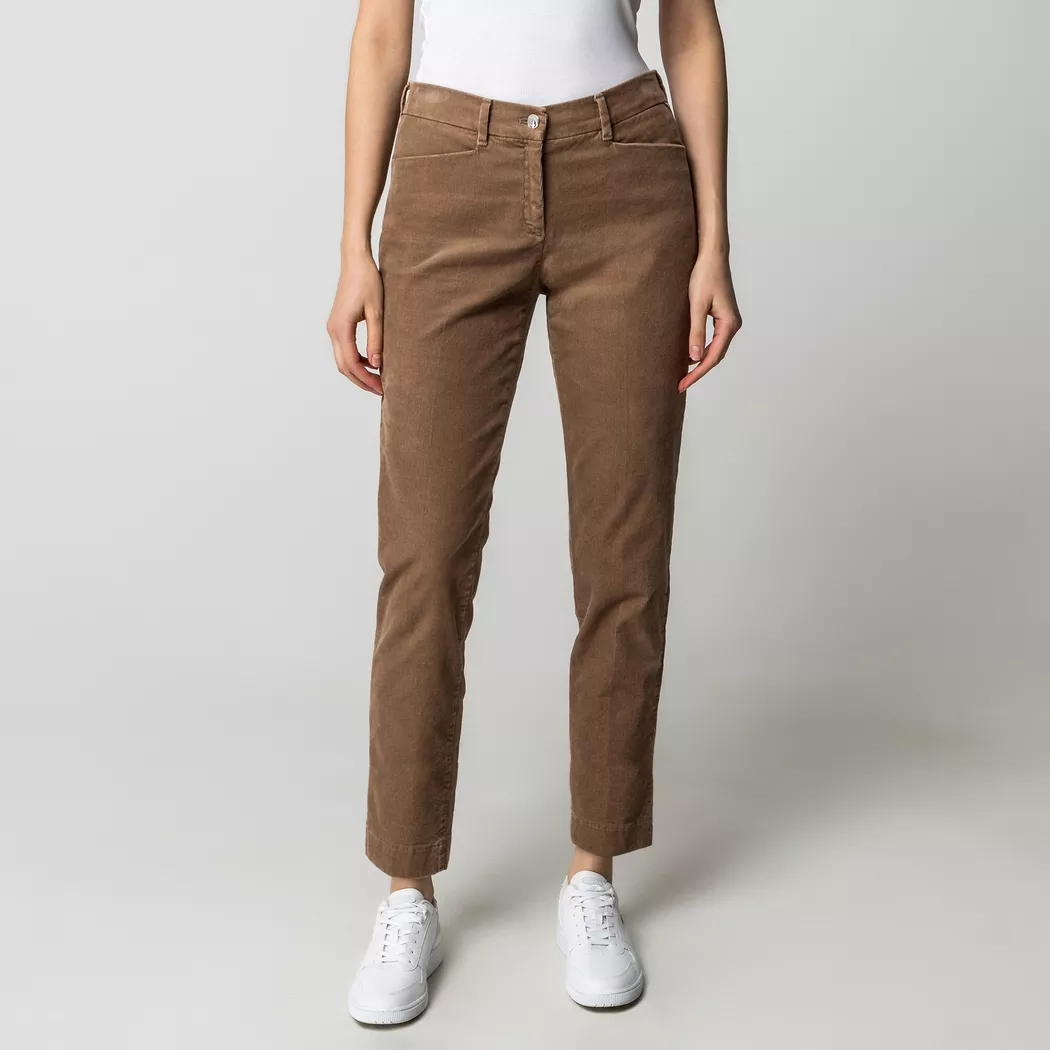 BRAX - Cordhose, Regular Fit, für Damen, Taupe, Größe 36
