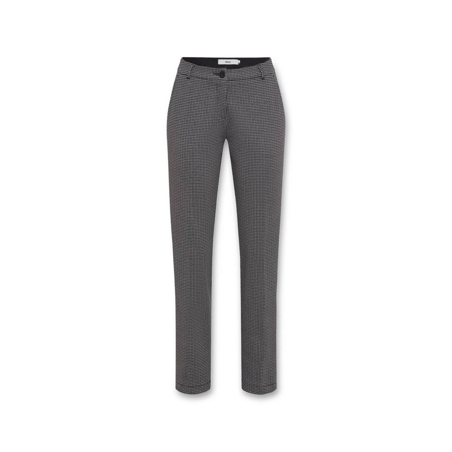 BRAX MARON S Pantalon Slim Fit Pied-de-poule  