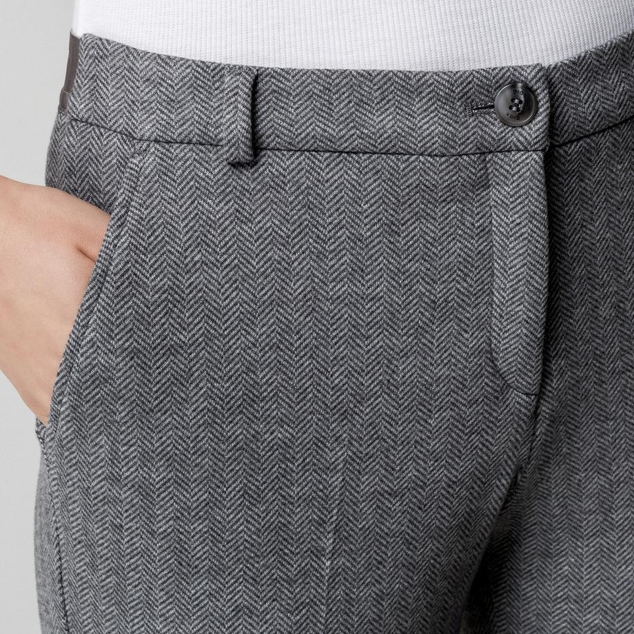 BRAX Maron S Regular Fit Tweed Pantaloni  