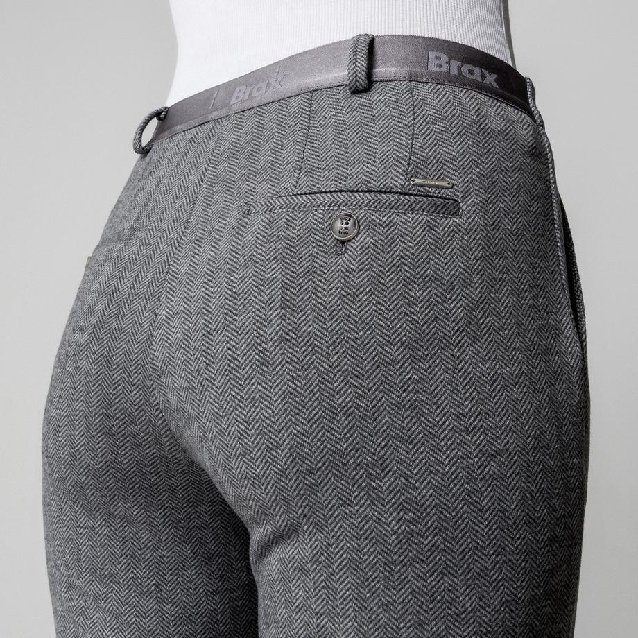 BRAX Maron S Regular Fit Tweed Pantaloni  