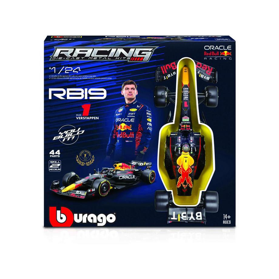 bburago  F1 Red Bull RB19 Kit Verstappen 