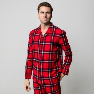 Manor Man Kariertes Flanell Pyjama Set  