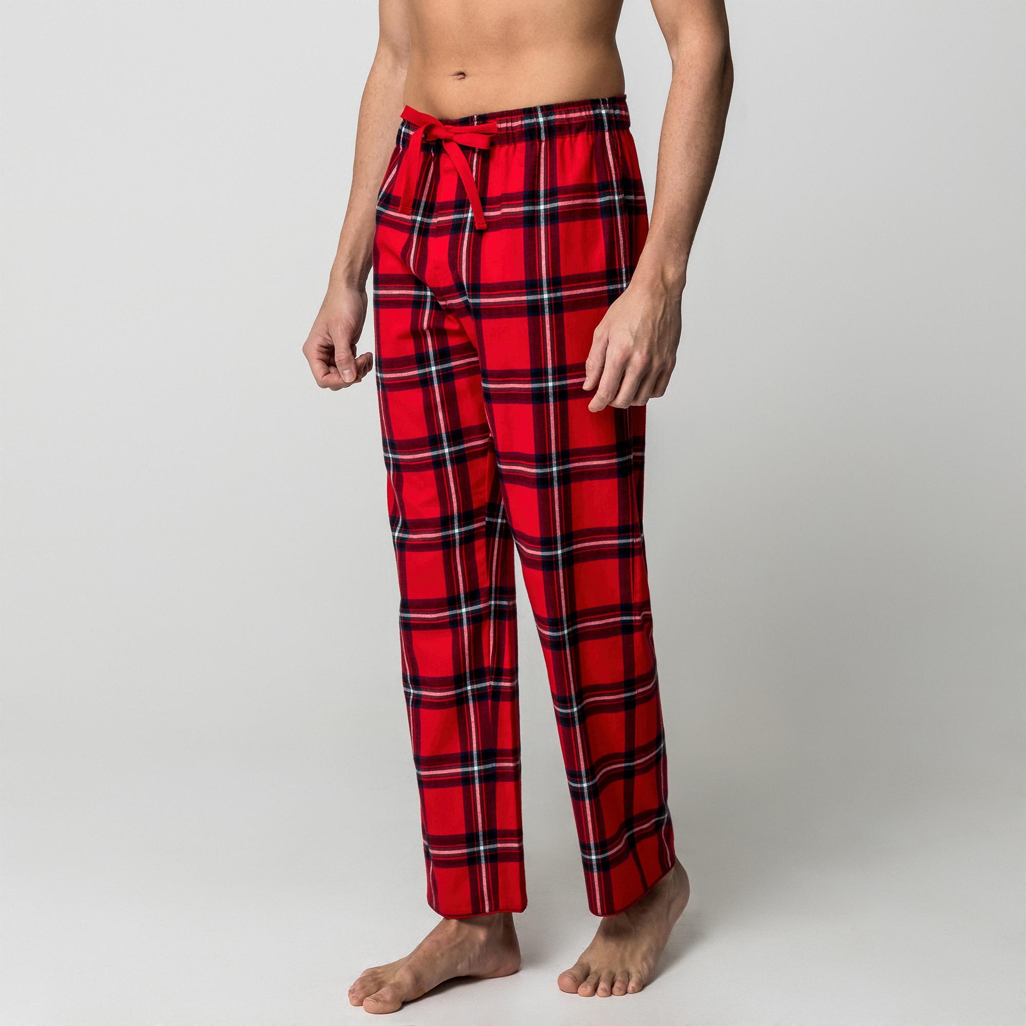 Manor Man Kariertes Flanell Pyjama Set  
